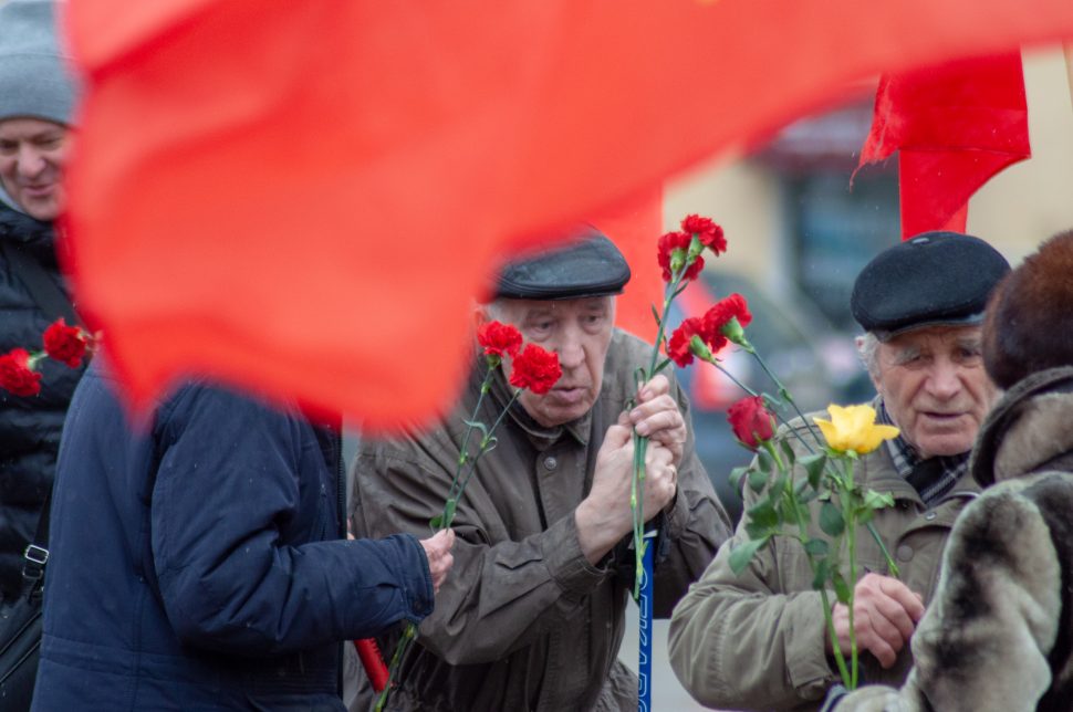 Митинг в честь 152 дня рождения Ленина прошёл в Северодвинске